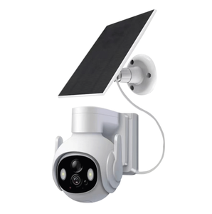 Noston Solar Surveil Smart Camera CCTV Remote Control 3MP Night Vision Human Motion Detection Two-way Audio IR Intercom Monitor - Product Image 1