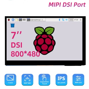 4.3 5 7 pollici 800*480 MIPI-DSI IPS Display LCD capacitivo Touch Screen modulo per Raspberry Pi 5 4 3 DSI4361