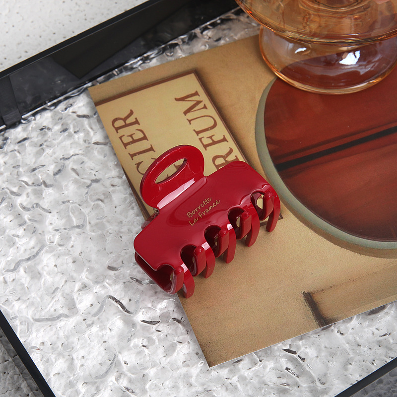 style acétate bordeaux