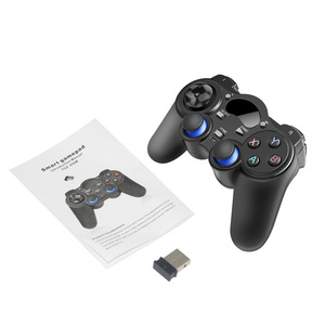 Controlador de juego inalámbrico 2,4G controlador inalámbrico computadora TV decodificador para PS3 Android controlador de juego móvil Smartph
