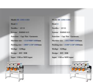 FUWEI 4 Heads Embroidery <strong>Machine</strong> Industrial Use Computerized 12/15 Needles Socks Embroidery Device DAHAO <strong>Computer</strong> - Product Image 5
