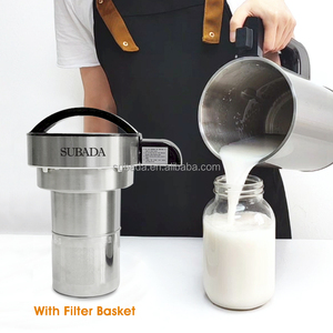 เครื่องทำนมอัลมอนด์1.5L 7-in-1เครื่องทำนมอเนกประสงค์ทำจากสแตนเลสพร้อมตัวกรอง - Product Image 4