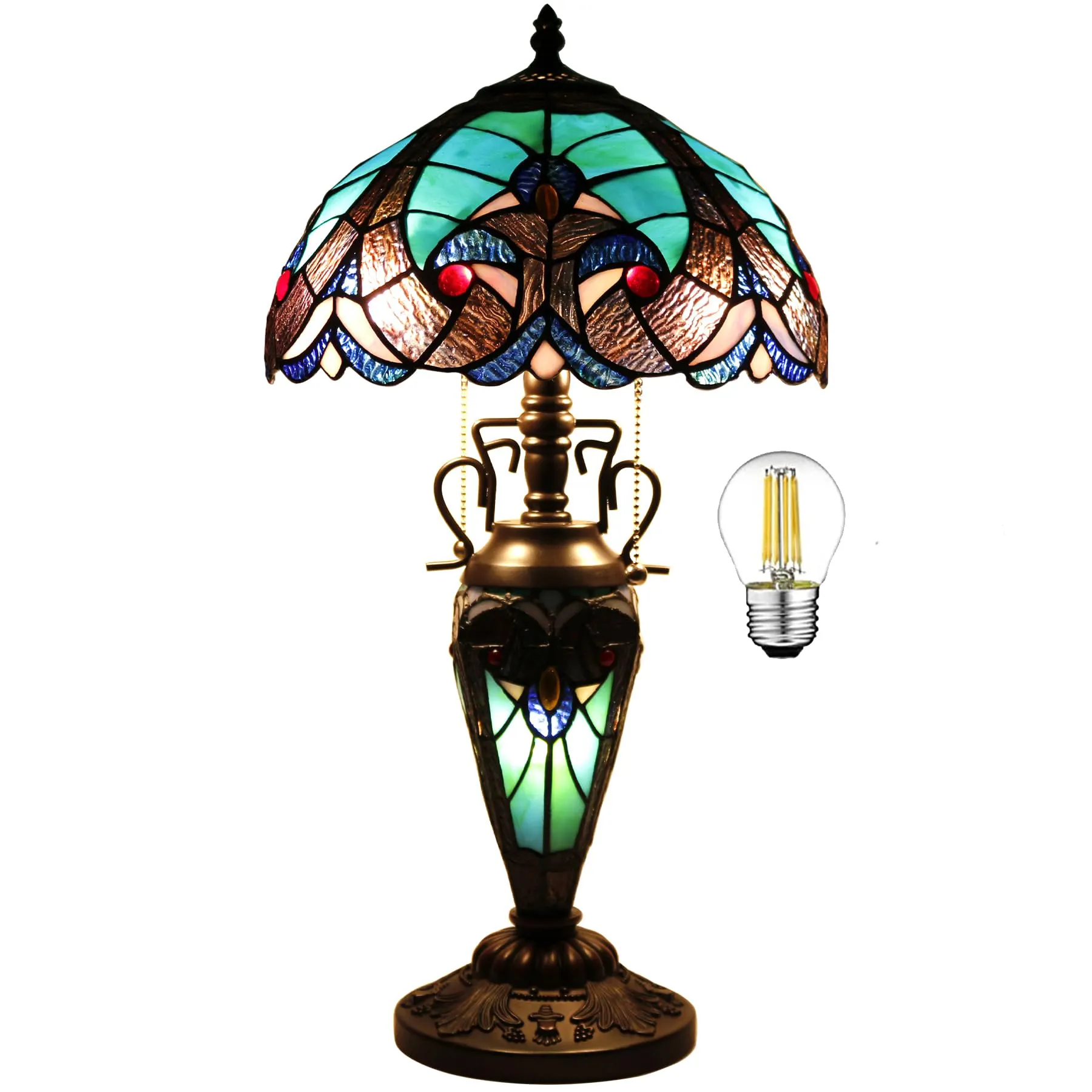 Тиффани лампа, витражная настольная лампа, стол для чтения для прикроватной гостиной, офиса, общежития, столовая, мозаика, турецкий декор, подарок
