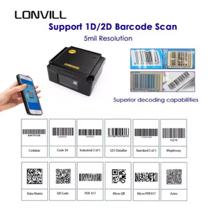 LONVILL新型扫描仪自动扫描仪上市出售，自动售货机二维码扫描仪带USB TTL RS232 - Product Image 2