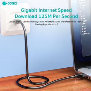 COTEci Gigabit Class 6 Hochgeschwindigkeits-Netzwerk kabel 1/2/3/5m für die Smart-TV-Überwachung von Heim router computern für den Breitband zugriff