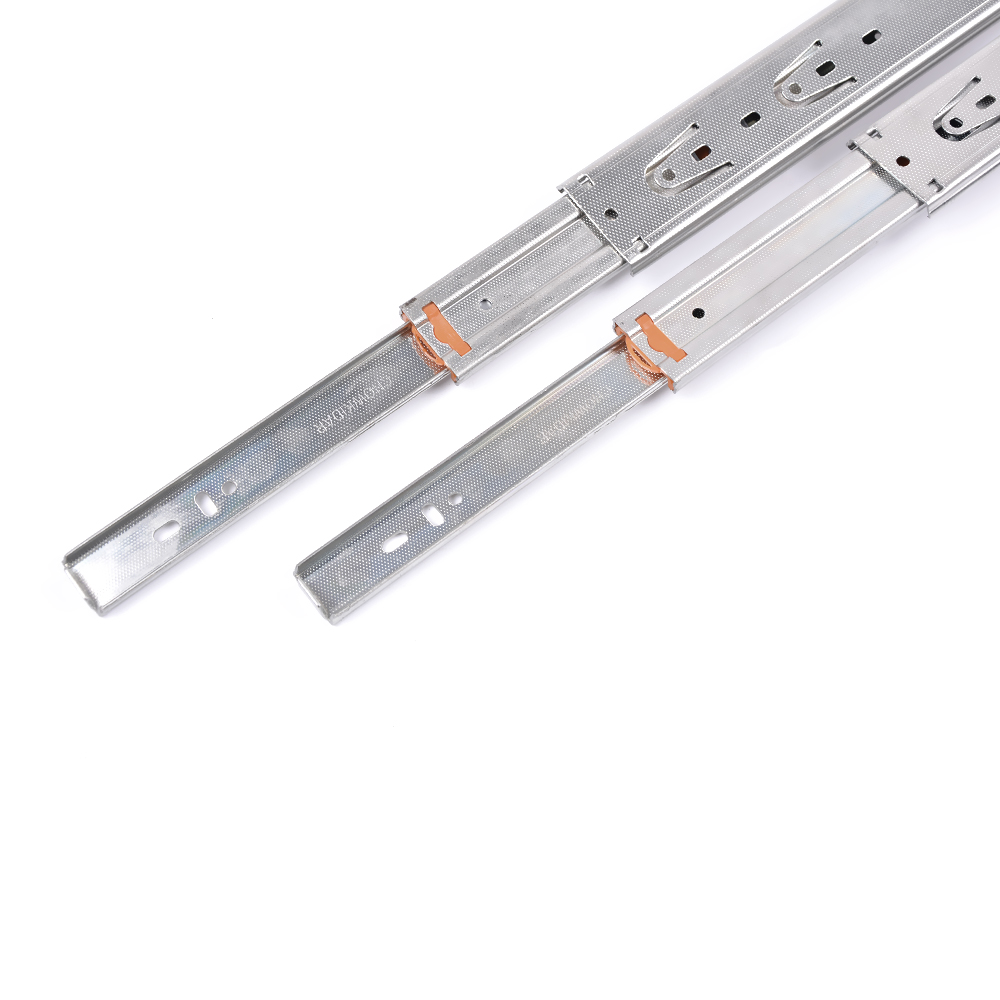45mm Ball Bearing Drawer Slide Telescopic Channel 1.2*1.2*1.2mm