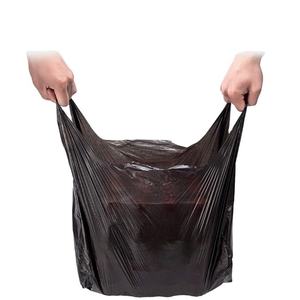 İpli çöp torbaları çöp torbaları rulo çanta 100% biyobozunur büyük çöp torbası çöp - Product Image 6