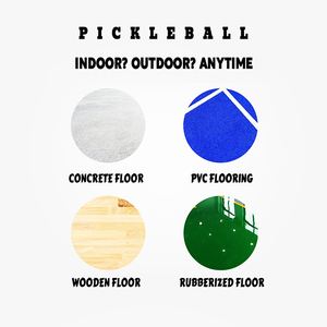 Bán buôn OEM tùy chỉnh pickleball đào tạo bóng quả bóng PE 40 lỗ 26g 74mm trong nhà/ngoài trời cạnh tranh đặc biệt pickleball - Product Image 2