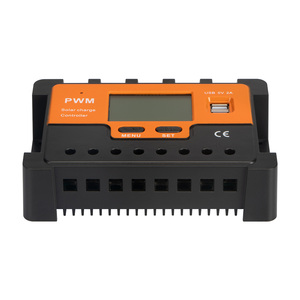 GCSOAR off Grid Control 12V 24V PWM caricatore solare Display LCD doppia uscita USB per pannello solare batteria al litio - Product Image 5