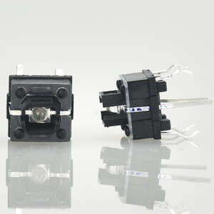 6-polige PCB-Moment-Mini-Druckknopf schalter LED-Licht Beleuchteter taktiler Momentan-Druckknopf schalter - Product Image 3