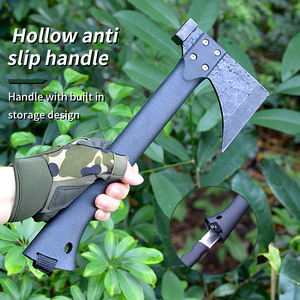 Nhà Máy Bán buôn Chất lượng cao thép carbon cao PP xử lý công cụ đa chức năng rìu ngoài trời lính cứu hỏa cắm trại thép carbon Rìu - Product Image 1