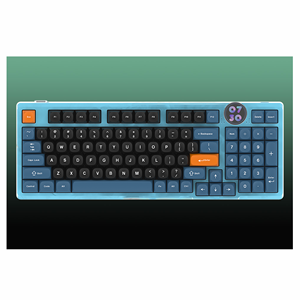 旋钮显示彩色外壳机械键盘RGB KE980 USB C型技术机械键盘 - Product Image 6