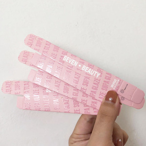 Lüks özel baskı özel etiket tasarım pembe Lipgloss kutusu özelleştirilmiş kozmetik ambalaj kutusu - Product Image 1