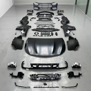 Adatto per il modello 21-23 Mercedes-Benz E-Class W213 per la modifica del Kit Wide-body E63 incluso il paraurti anteriore - Product Image 6