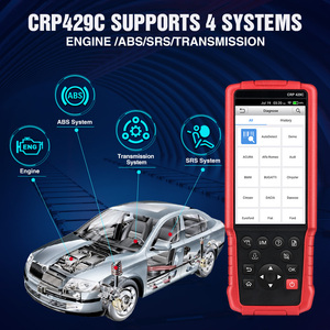 2024 la spedizione gratuita X431 CRP429C OBD2 lettore di codici Scanner strumento di diagnostica automatica per test/ABS/Arbag/a 11 funzione di Reset