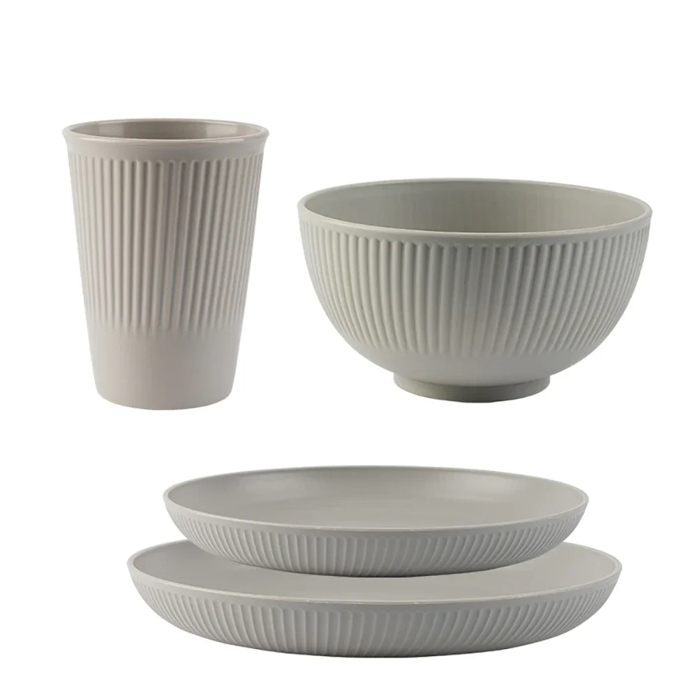 4Pcs Gray