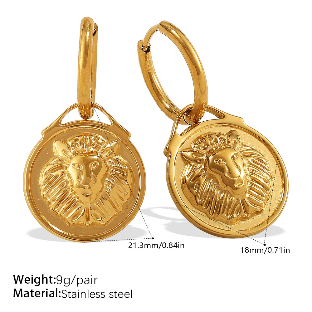 EH1193G Gold Earrings