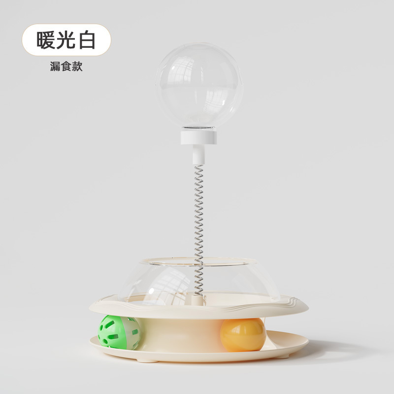 Leak ball out turntable-white