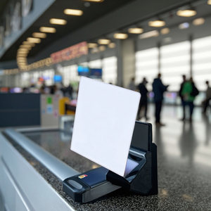 定制塑料印刷id卡工厂价格空白NFC RFID通信接口pc卡用于酒店门禁支付 - Product Image 2