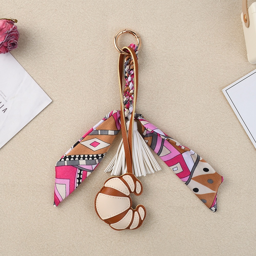 4-couleur abricot + style foulard en soie