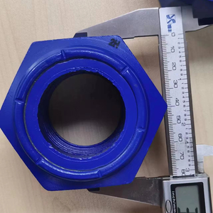 Nhiệt độ cao <span class=keywords><strong>2.4816</strong></span> PTFE Hex Nut tuerca PTFE nặng Hex Nut M10 chống ăn mòn - Product Image 5