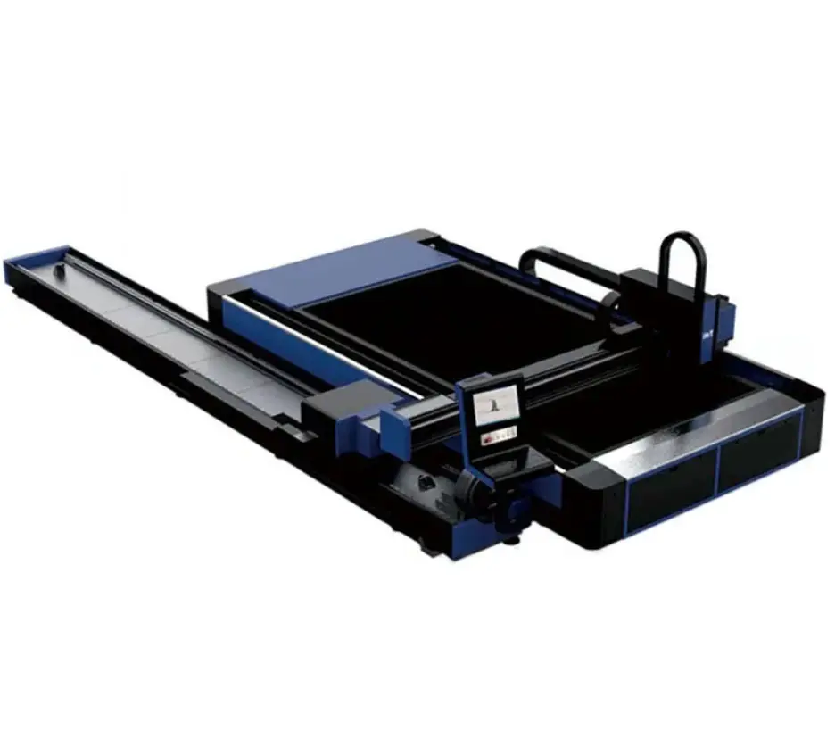 เครื่องตัดโลหะด้วยเลเซอร์เส้นใยท่อโลหะ CNC และแผ่นพร้อมเครื่องตัดเลเซอร์ไฟเบอร์ราคาดีสําหรับท่อโลหะ