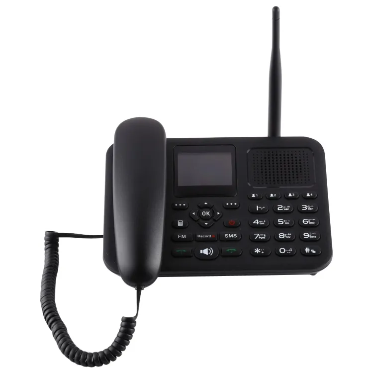 Telefono Cordless fisso fisso fisso Quad-band Dual SIM