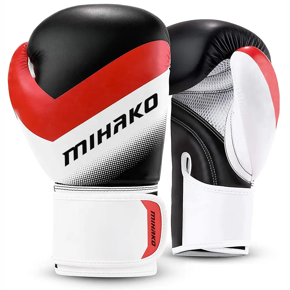 Guantes de boxeo de cuero Artificial, diseño único, precio barato, guantes de boxeo de entrenamiento, Alemania