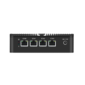 4x I221 Lan Industrie Mini PC Pfsense Firewall Router Celeron N2840 CPU X86 Router PC Dual Display Mikro tik Firewall Computer - Product Image 2