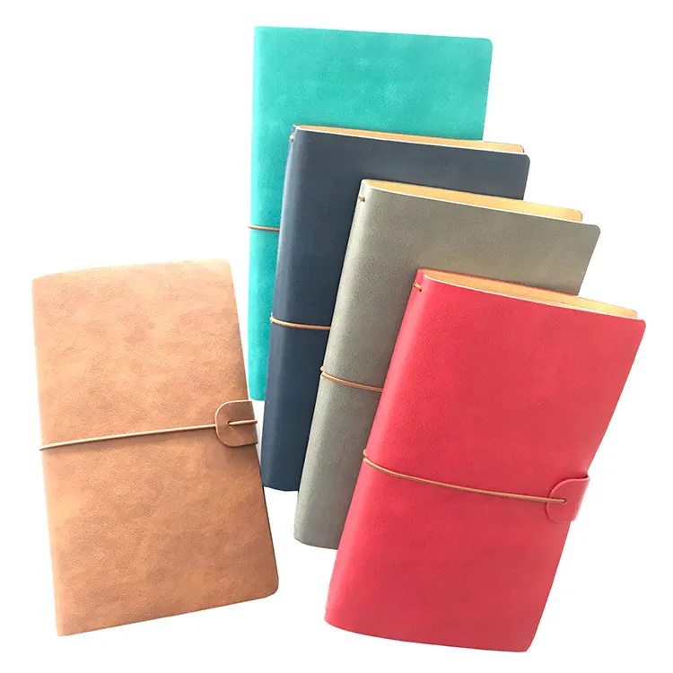 Hochwertiges kunden spezifisches PU-Softcover-Notebook