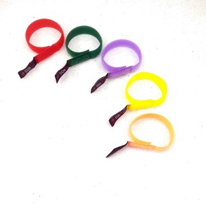 Custom Logo <strong>Colored</strong> Hook and <strong>Loop</strong> Fastening Straps Nylon Hook and <strong>Loop</strong> - Product Image 5