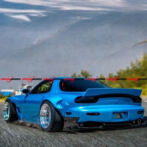 ロケットバニースタイルFRPバンパーボディキットマツダRX7 FD3S 92-02に交換しやすい - Product Image 6