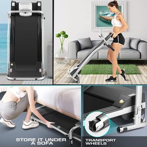 Спортивная складная электрическая беговая дорожка - Product Image 6