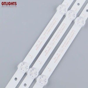 JL แถบไฟแบ็คไลท์ LED TV T430HVN1.3 D43081330-349-AS-M 810mm 3ชิ้น/เซ็ตสวิตช์โหมดรีโมทคอนโทรล - Product Image 5