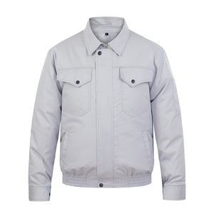 • جاكيت عمل خارجي للرجال ملابس ساخنة بدلة تكييف هواء تبريد مع مروحة تبريد تعمل بالبطارية - Product Image 6