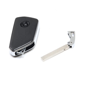 Wholesale High Quality 3 Button Remote Shell for <strong>VW</strong> Golf 8 <strong>New</strong> Teramont Locksmith Supplies Smart <strong>Key</strong> Card Shell - Product Image 4