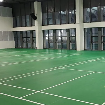 5Mm 7Mm Hoge Kwaliteit Professionele Indoor Pvc Sport Vloer Badminton Hof Badminton Vloermat
