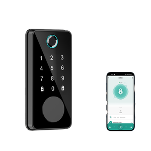 TUYA akıllı sürgülü kilit için Bluetooth WiFi/IP ağ uyumlu anahtarsız giriş için ahşap çelik cam alüminyum güvenli kilit - Product Image 1