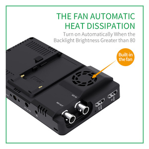 फील्डवर्ल्ड lut6s 6 इंच के सूर्य के प्रकाश दृश्य 2600nits hdsr/3d lut टच स्क्रीन dsr कैमरा फील्ड मॉनिटर - Product Image 3