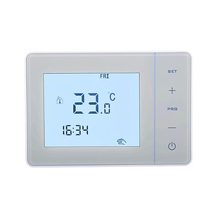 Termostato WiFi inteligente Tuya para calefacción de agua por suelo radiante programable semanal 230V controlador de temperatura suministrado por batería - Product Image 1