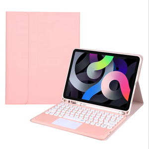 适用于sumsung galaxy tab a7 A8 A9 A10 s7 s8 S9 PLUS盖，带无线蓝牙键盘触摸板圆键 - Product Image 3