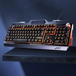 Combo de auriculares de ratón de teclado RGB mecánico de alta calidad para funda de ordenador de PC con cable de escritorio 104 teclas teclado para juegos - Product Image 5