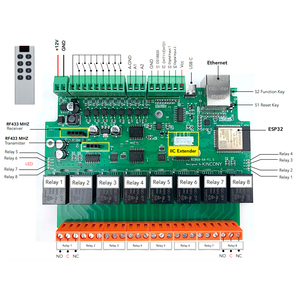 KC868-A8 relè esp32 scheda Wifi/Ethernet RS232 modulo relè USB ADC DAC RF 433M temperatura Arduino IDE - Product Image 1