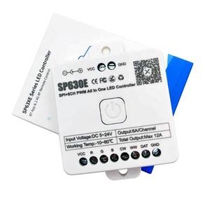 SP630e светодиодный контроллер rgbic rgbcct rgbw rgb cct 5 В 12 В 24 В cob pwm пиксельный контроллер светодиодной ленты