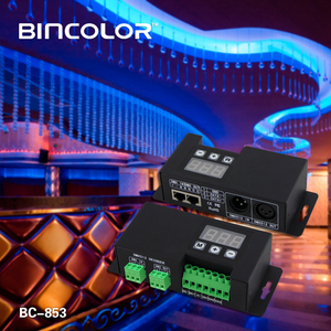 BC-853 DMX-Decoder für RGB-LED-Lichtstreifen-Controller 48V Konstante Spannung 6A 3-Kanal-DMX-LED-Decoder - Product Image 6