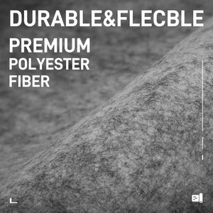 Đen underfelt Thảm xe Thân cây cảm thấy lót thảm cho loa - Product Image 2