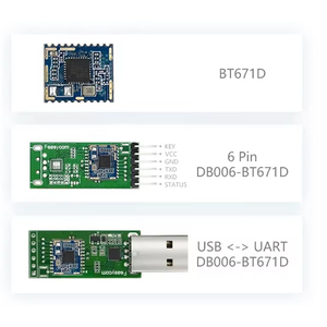 Programmier bare kleine Größe Classic & Low Energy BLE 5.2 SIG LE HID UART I2C SPI GATT Bluetooth Mesh-Modul unterstützt OTA Upgrade - Product Image 5