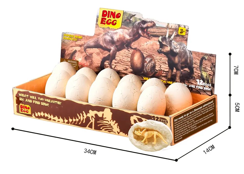 Kit Penggalian Telur Dinosaurus, Mainan Penggali Telur Dinosaurus
