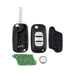 2/3 düğmeler 433MHz akıllı anahtarsız giriş araba Fob uzaktan anahtar Renault Clio III Kangoo usta Modus Twingo - Product Image 6