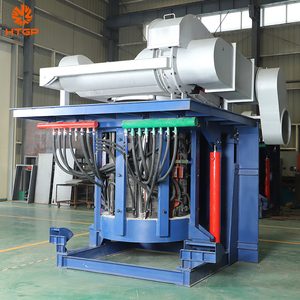 Horno de fusión eléctrico para metal y hierro, máquina de fundición de cobre